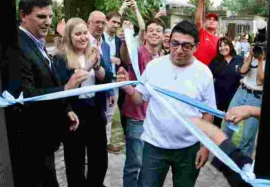 La provincia inauguró en Roldán el primer dispositivo de abordaje de adicciones destinado a adolescentes