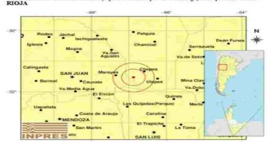 Pánico en La Rioja: se registró un sismo de 5 grados de magnitud