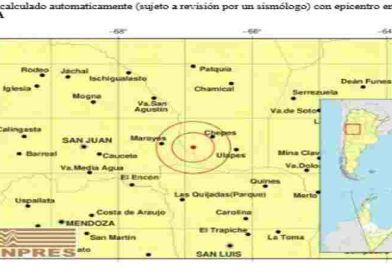 Pánico en La Rioja: se registró un sismo de 5 grados de magnitud