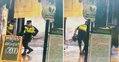 Tucumán: sancionaron a policías que jugaron a la pelota en la calle