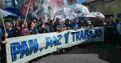 La CATT Rosario dijo presente en la movilización de la CGT Nacional a Plaza de Mayo