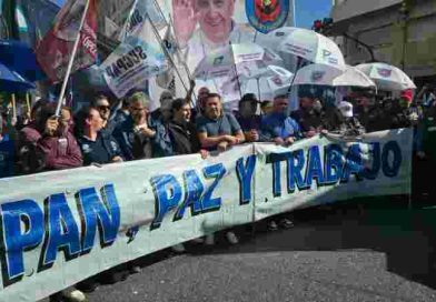 La CATT Rosario dijo presente en la movilización de la CGT Nacional a Plaza de Mayo