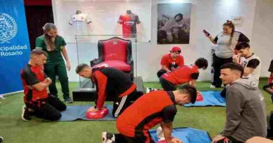 Comenzó un nuevo ciclo de capacitaciones en RCP, primeros auxilios y uso de desfibrilador en clubes