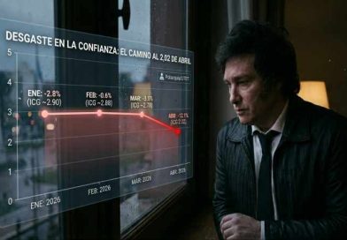 Fin de la luna de miel: Según la encuesta de Di Tella la confianza en Milei se desploma a niveles récord