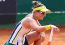 Nadia Podoroska volvió al tenis tras 14 meses lesionada
