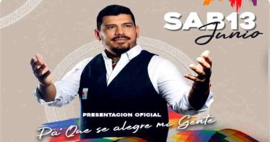 Ricardo Palavecino, “el cantor de la gente” presenta su disco en Rosario