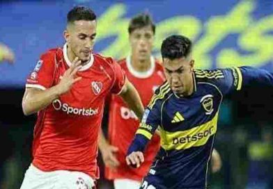 Con un penal polémico, Boca empató ante Independiente en La Bombonera