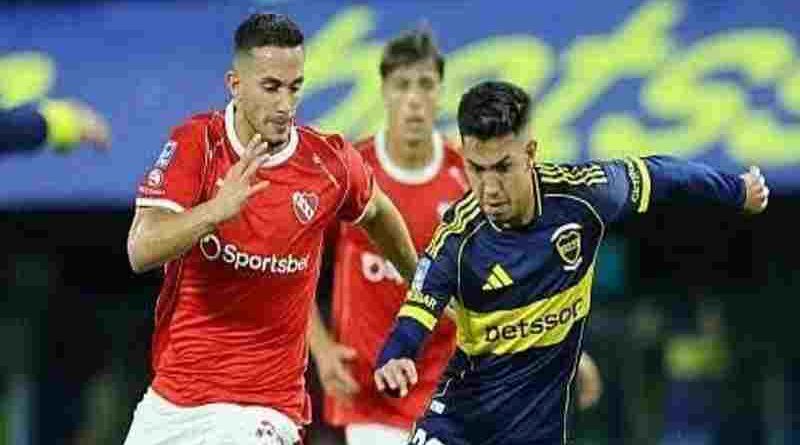 Con un penal polémico, Boca empató ante Independiente en La Bombonera