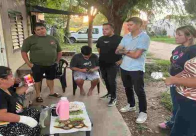 La Bonita Bermudez implementa la iniciativa “Los barrios dicen”, en Villa Gobernador Gálvez