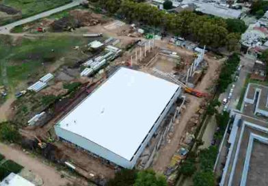 Juegos Suramericanos: avanza a paso firme la construcción del Centro Acuático Provincial