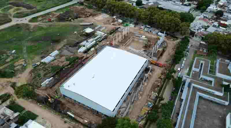 Juegos Suramericanos: avanza a paso firme la construcción del Centro Acuático Provincial