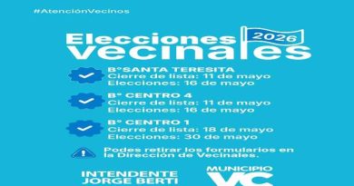 Elecciones Vecinales 2026: Villa Constitución convoca a la participación ciudadana para fortalecer los barrios