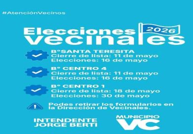 Elecciones Vecinales 2026: Villa Constitución convoca a la participación ciudadana para fortalecer los barrios