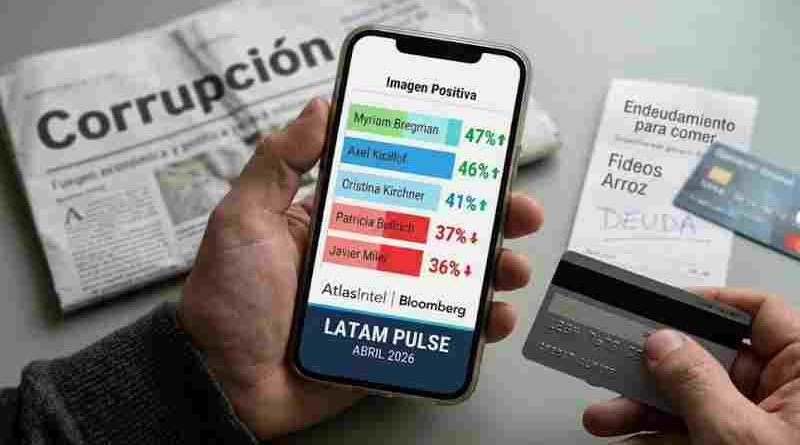Encuesta enciende todas las alarmas en LLA: Kicillof y Cristina Kirchner superan el 40% de imagen positiva, dejando atrás a Milei