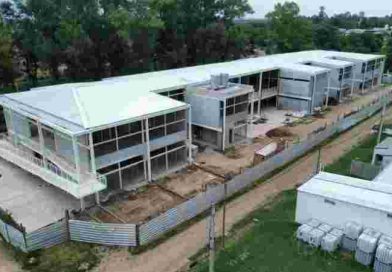 El gobierno inicia la etapa final del nuevo edificio donde funcionará la escuela técnica de Humberto Primo