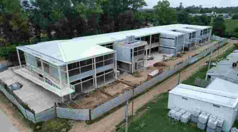 El gobierno inicia la etapa final del nuevo edificio donde funcionará la escuela técnica de Humberto Primo