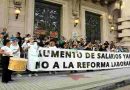 El Fresu presenta en Rosario un dossier bajo la consigna “salario para poder vivir”