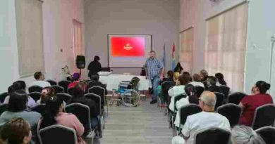 Salud y Seguridad Laboral: se realizó la primera capacitación en el Hospital Provincial Geriátrico de Rosario