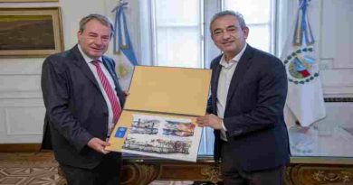 Javkin recibió al embajador de Alemania para afianzar vínculos de cooperación