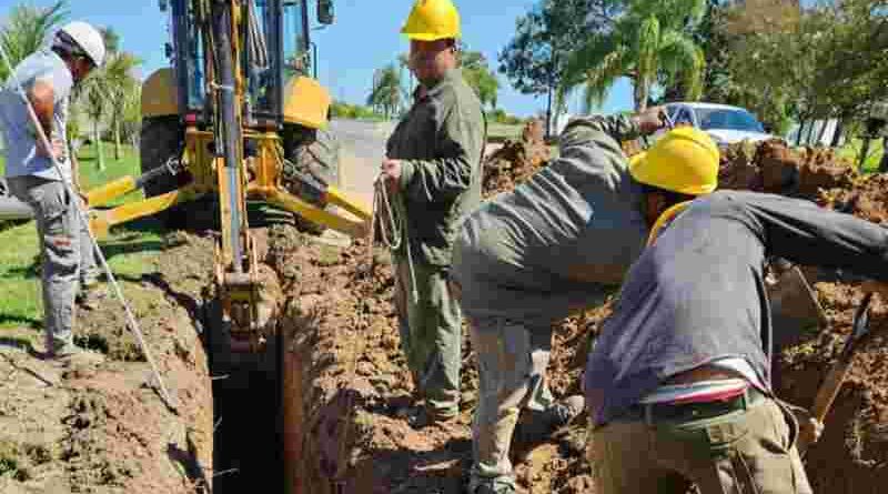 Con el nuevo sistema de desagües cloacales, se transforma Alejandra