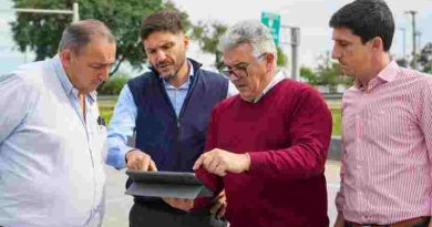 Pullaro y Poletti anunciaron obras para la renovación urbana en espacios públicos clave