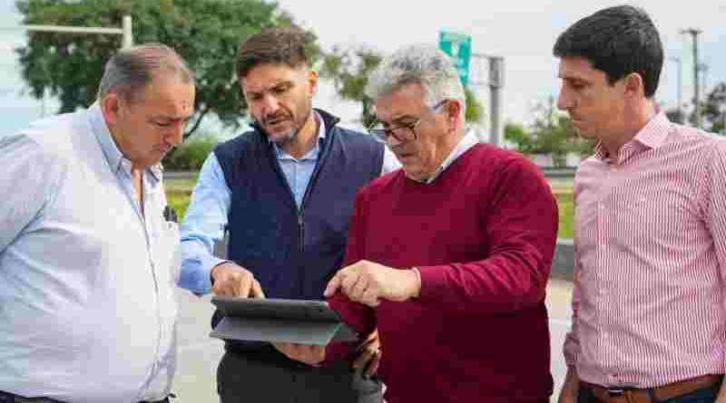 Pullaro y Poletti anunciaron obras para la renovación urbana en espacios públicos clave