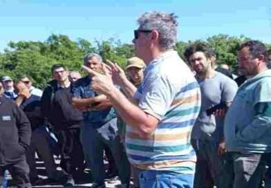 Vigiladores del cordón industrial lanzan una protesta por persecucion gremial 