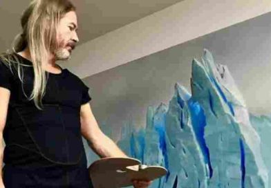 Un pintor argentino le pidió al Gobierno de Milei que “no se roben su obra”