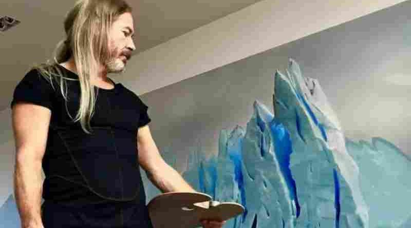 Un pintor argentino le pidió al Gobierno de Milei que “no se roben su obra”