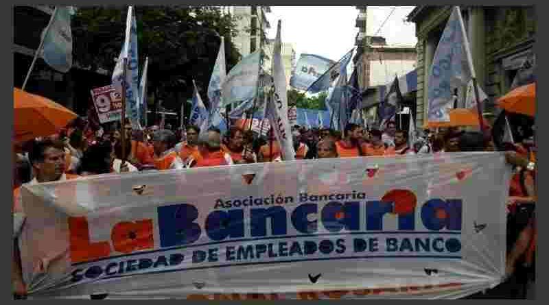 Los bancarios se movilizan este miércoles a la Sede de Nación Servicios por el despido “sin causa” de un trabajador