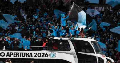 Belgrano festeja el primer título de su historia con una mega caravana por la circunvalación de Córdoba