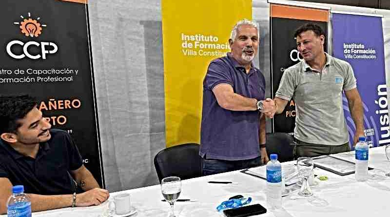 El Municipio de Villa Constitución y la UOM firmaron un convenio de colaboración para fortalecer la formación laboral