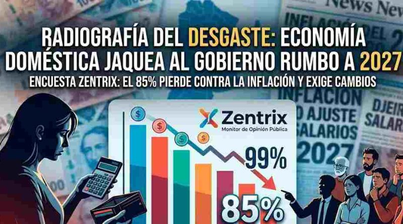 Radiografía del desgaste: La economía doméstica jaquea al Gobierno y en el 2027 el electorado votará con el bolsillo