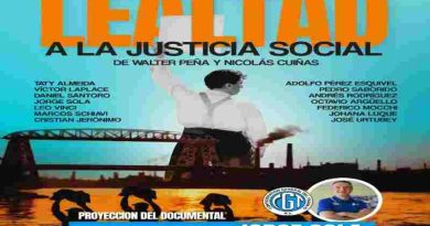 Se presenta el documental “Lealtad a la Justicia Social” con la presencia del referente nacional de la CGT, Jorge Sola
