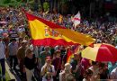 España: Una multitud copó las calles de Madrid para exigir la renuncia de Pedro Sánchez