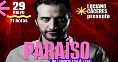 Luciano Cáceres trae “Paraíso” a Rosario: un unipersonal que desafía los límites de la identidad