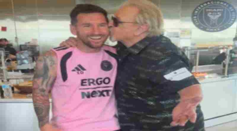 Messi recibió a “Quico” en el predio de Inter Miami y el encuentro se volvió viral