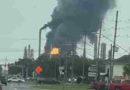 Estados Unidos: Explosión e incendio en una refinería de Nueva Orleans