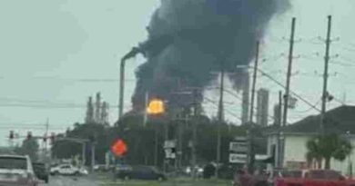 Estados Unidos: Explosión e incendio en una refinería de Nueva Orleans