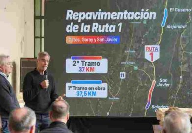 Pullaro invierte en otro tramo clave de la Ruta 1: “Todos están mirando qué pasa en Santa Fe que hay obra pública”