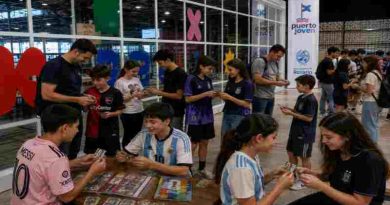 Puerto Joven en modo Mundial: habrá una jornada de intercambio de figuritas, juegos y ferias autogestivas