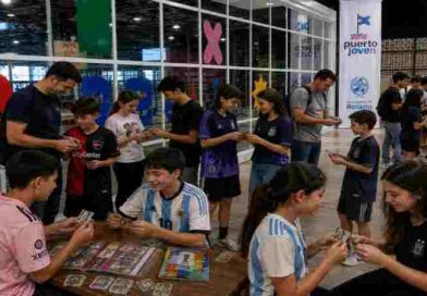 Puerto Joven en modo Mundial: habrá una jornada de intercambio de figuritas, juegos y ferias autogestivas