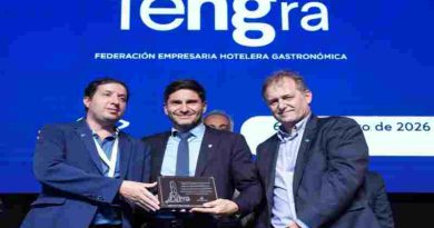 Pullaro recibió un reconocimiento de la hotelería nacional por el plan de seguridad que transformó Rosario