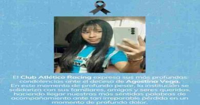 Racing de Córdoba expresó su dolor por el crimen de Agostina Vega: “Que en paz descanse”
