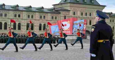 Rusia celebró su desfile anual del Día de la Victoria en la Plaza Roja