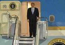 Donald Trump llegó a Pekín en visita de Estado a China