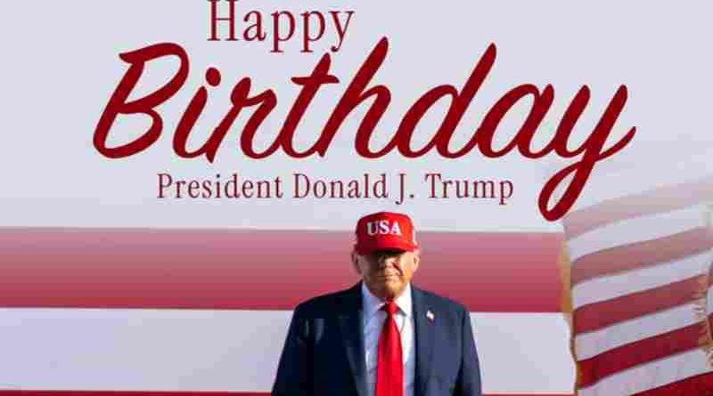 Trump: festejo fastuoso de su cumpleaños 80, un número que lo incomoda, según Putin