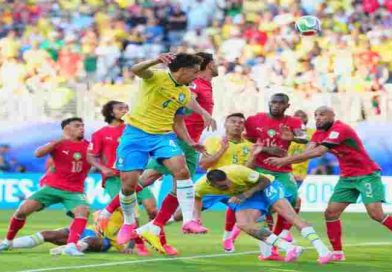 Brasil y Marruecos igualaron 1-1 en la primera fecha del grupo C