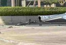 China: una avioneta se estrelló contra la Torre Citic, el edificio más alto de Beijing