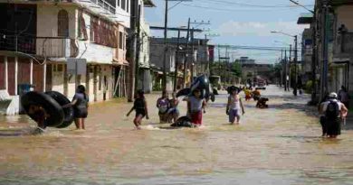 Ecuador: lluvias en el país dejan 19 fallecidos y más de 119.000 afectados